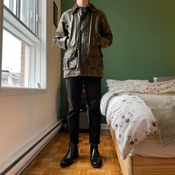 Barbour verte - Picture 1 of 6